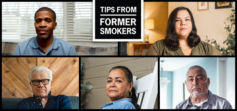 Tips From Former Smokers. Roosevelt S., Anne G., Michael F., Felicita R., Fred W.