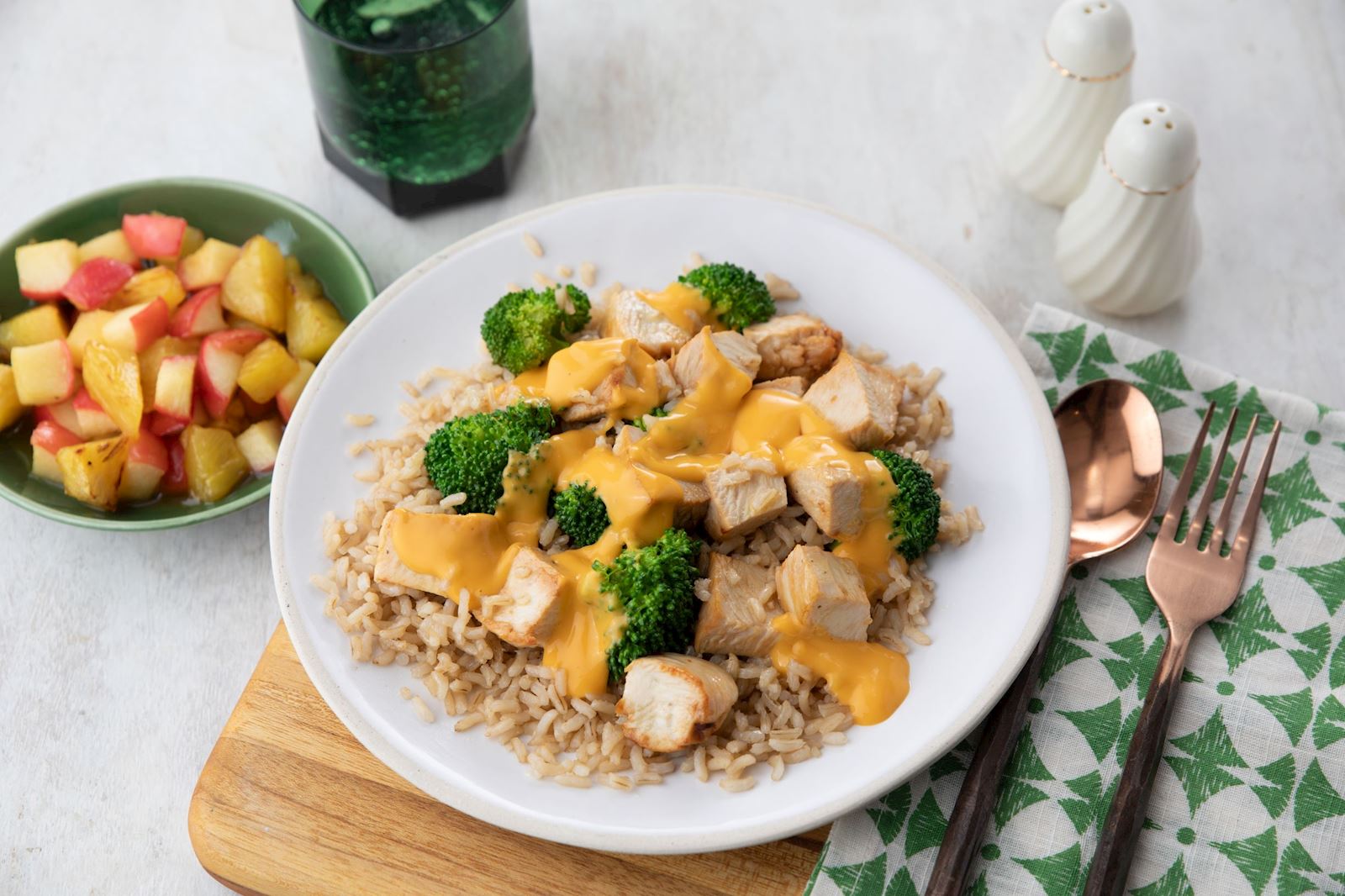 gluten-free chicken cheesy broccoli