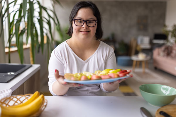 Person-centered nutrition helps support those with intellectual and developmental disabilities