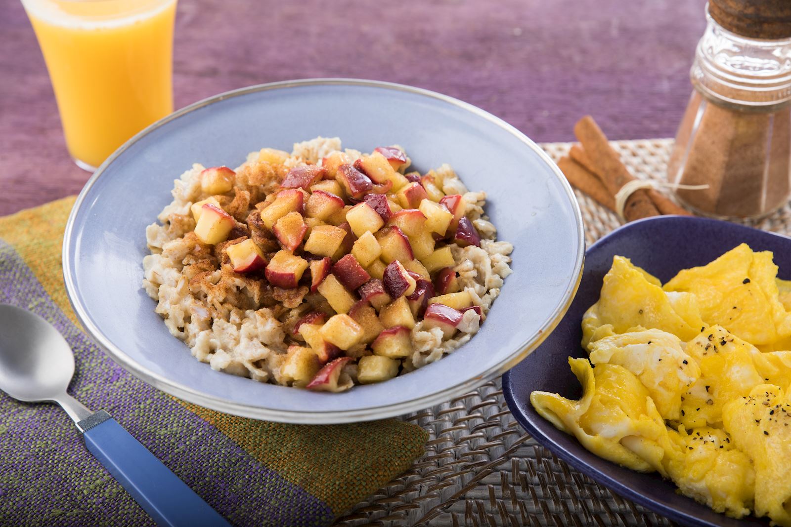 Oats Apples and Eggs