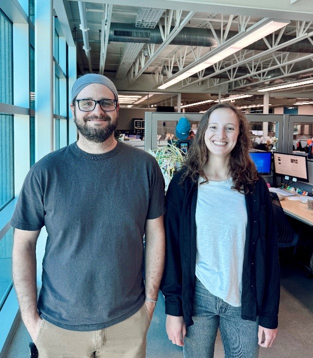 Pictured: Andrew Tiemann (left), Morgan Staub (right)