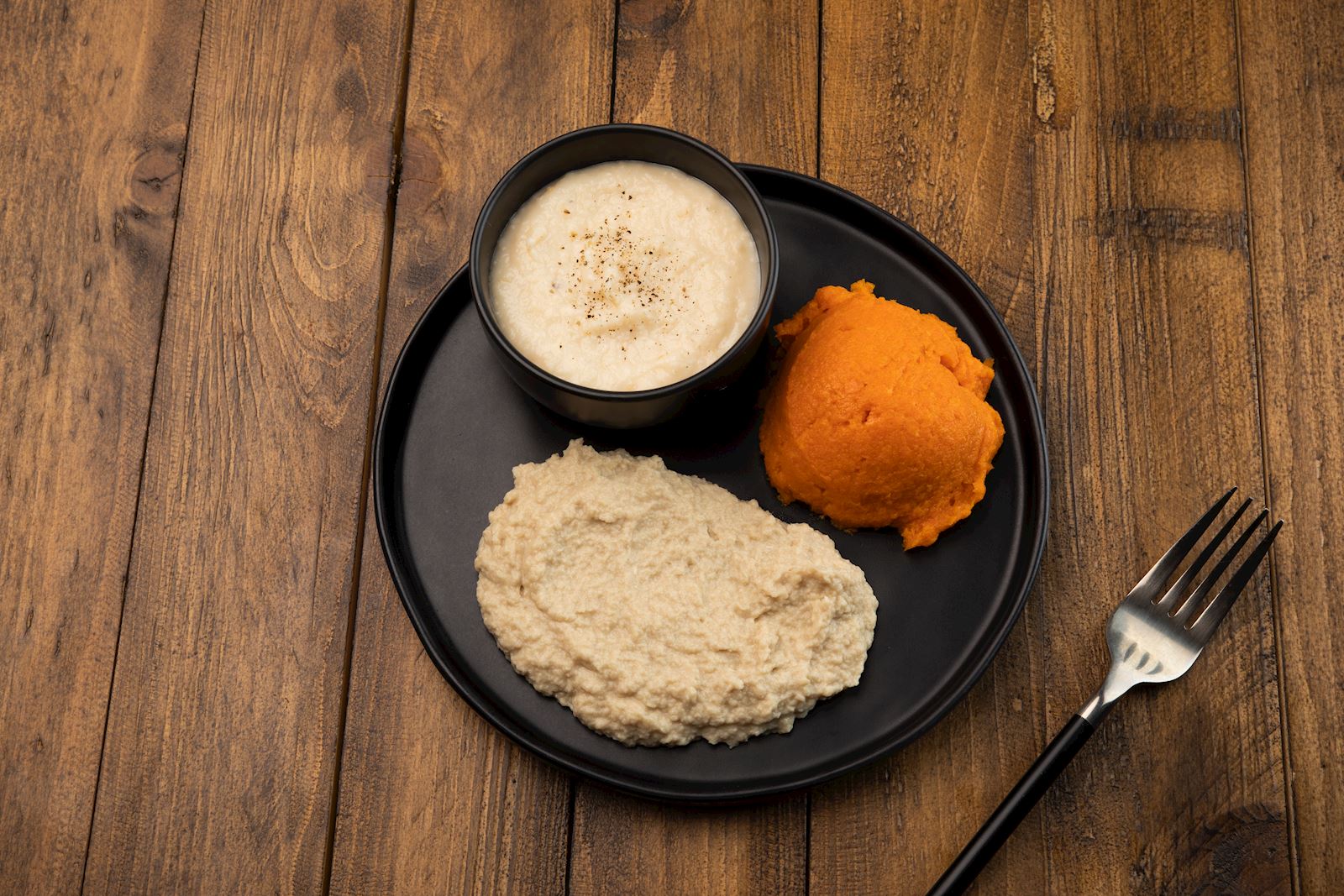 Pureed Roasted Chicken Mashed Potatoes